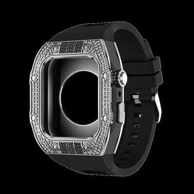 OEM Apple Watch Case 44mm Apple Watch Ultra Cases With Silicone Rubber Strap