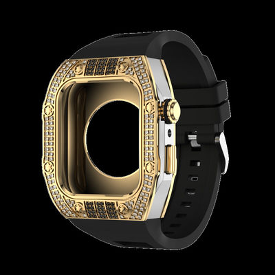 Carbon Fiber Square 45mm Watch Case With Scratch Resistant Features