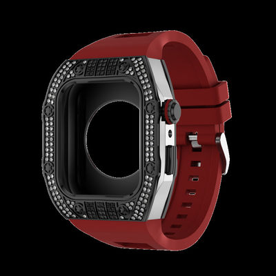 Water Resistance 30 Meters Luxury Apple Watch Case Scratch Resistant