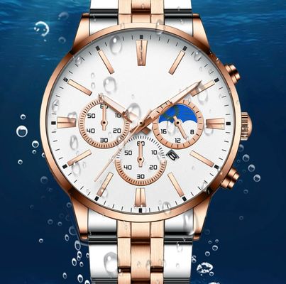 Limited Edition Steel Quartz Watch Butterfly Buckle Citizen Watches For Men