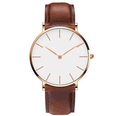 Diameter 40mm Waterproof Minimalist Watch