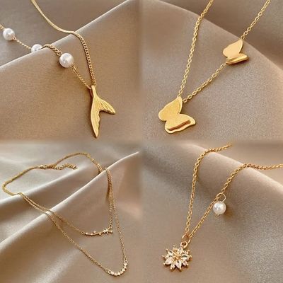 ISO Women Necklaces Stainless Steel Women'S Fashion Necklace OEM