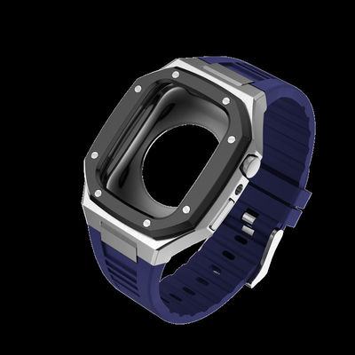 Odm Apple Watch Case 45mm 44mm 41mm Silicone Strap Apple Watch Metal Case