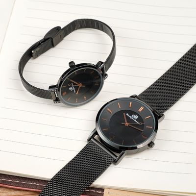 Water Resistant Men s Quartz Watch with Stainless Steel Case Material OEM MOQ 500 PCS