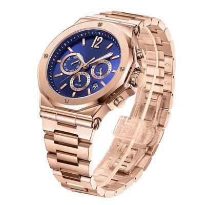 ODM Luxury Quartz Watch 3 Atm Quartz Watch Water Resistant For Business Sportswear