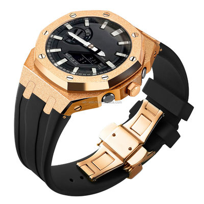 Casio Watch Modified Case Style Luxury Value Stainless Steel Band for G Shock GA2100