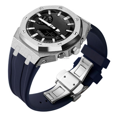 5th Generation Frosted Stainless Steel Case For Casio G Shock GA2100 Elevate Look