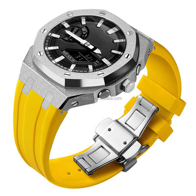Stainless Steel Watch Case And Band For Casio Ga2100 G Shock Replacement Mod Parts
