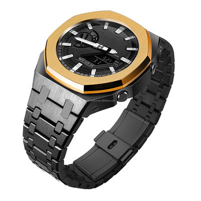 Customized Luxury Value Stainless Steel Strap for Casio G Shock Watches Modified Case