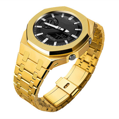 Customized Luxury Value Stainless Steel Strap for Casio G Shock Watches Modified Case