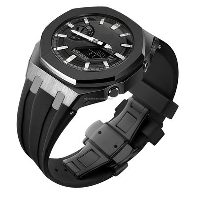 Casio Watch Modified Case Luxury Stainless Steel Watch Case And Band For Casio Ga2100