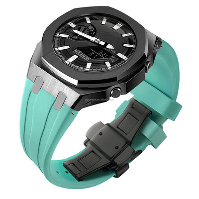 Casio Watch Modified Case Luxury Stainless Steel Watch Case And Band For Casio Ga2100