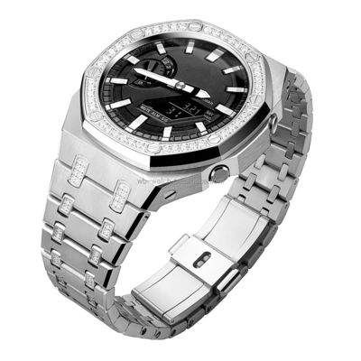 Stainless Steel Watch Case And Band For Casio Ga2100 G Shock