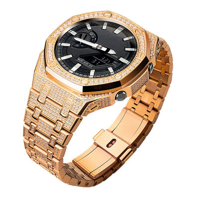 5th Generation Stainless Steel Watch Case And Strap Mod Kit For Casio G Shock GA2100