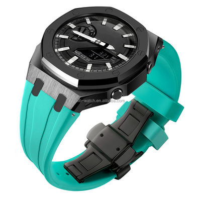 Stainless Steel Watch Case And Bracelet For Casio Ga2100 Five Generation Modification