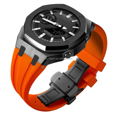 Stainless Steel Watch Case And Bracelet For Casio Ga2100 Five Generation Modification