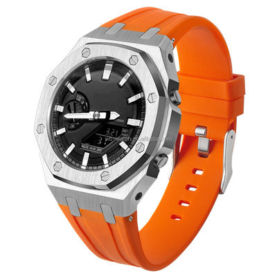 Casio G Shock Ga2100 Ga2110 Custom Zinc Alloy Watch Case With Silicone Band Strap