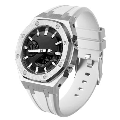 Casio G Shock Ga2100 Ga2110 Custom Zinc Alloy Watch Case With Silicone Band Strap
