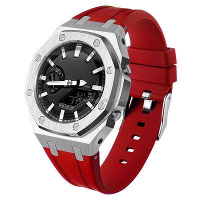 Casio G Shock Ga2100 Ga2110 Custom Zinc Alloy Watch Case With Silicone Band Strap