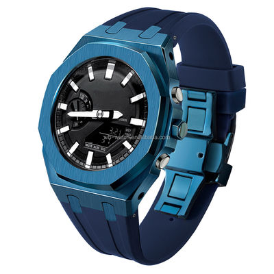 Generation 5 Mod Kit Stainless Steel Watch Band And Bezel For Casio Ga2100 G Shock Case