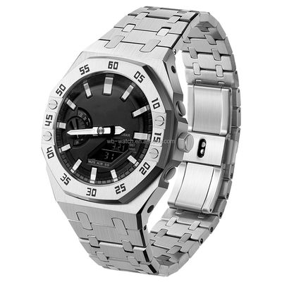 Upgrade Style 316L Stainless Steel Watch Case For Casioak G Shock Ga2100 Mod Kit