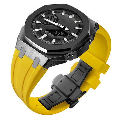 Ga2100 Mod Kit Stainless Steel Bezel Dial And Case Retrofit For Casio G Shock Ga 2110