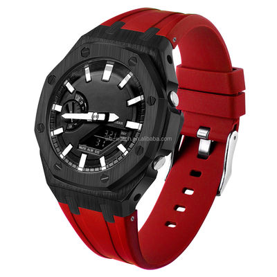 Casio Watch Modified Case Luxury Value Ga2100 Oem Silicone Band Metal Modification Mod Kit