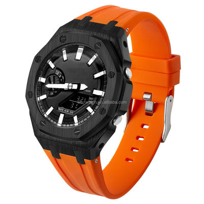 Casio Watch Modified Case Luxury Value Ga2100 Oem Silicone Band Metal Modification Mod Kit