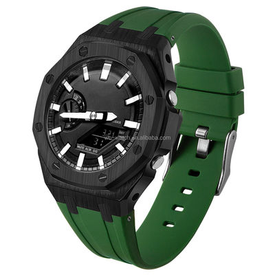 Casio Watch Modified Case Luxury Value Ga2100 Oem Silicone Band Metal Modification Mod Kit