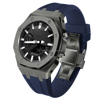 Stainless Steel Watch Case And Band For Casio Ga2100 Modification Metal Silicone Strap