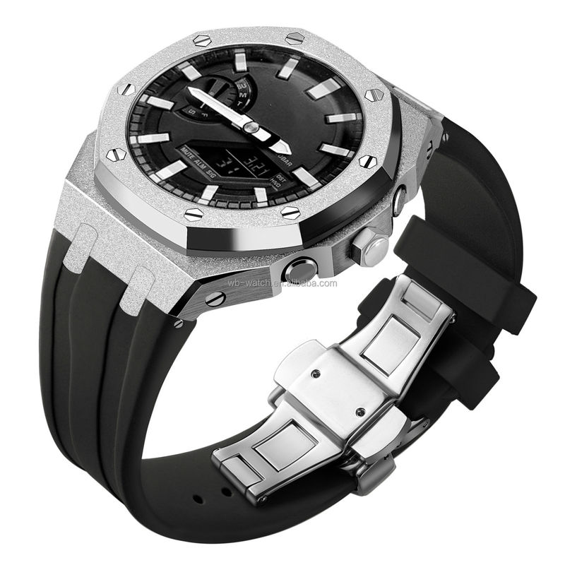 Stainless Steel Watch Case And Band For Casio Ga2100 G Shock Replacement Mod Parts