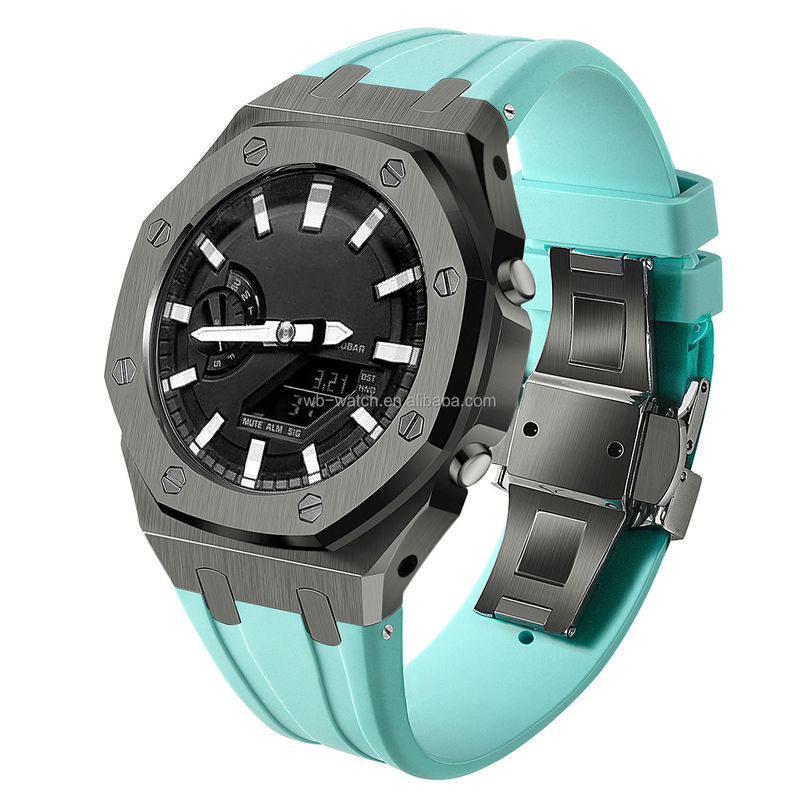 Casio Watch Modified Case Luxury Value Stainless Steel Band And Strap For G Shock GA2100
