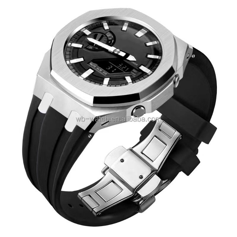 Ga2100 Mod Kit Stainless Steel Bezel Dial And Case Retrofit For Casio G Shock Ga 2110