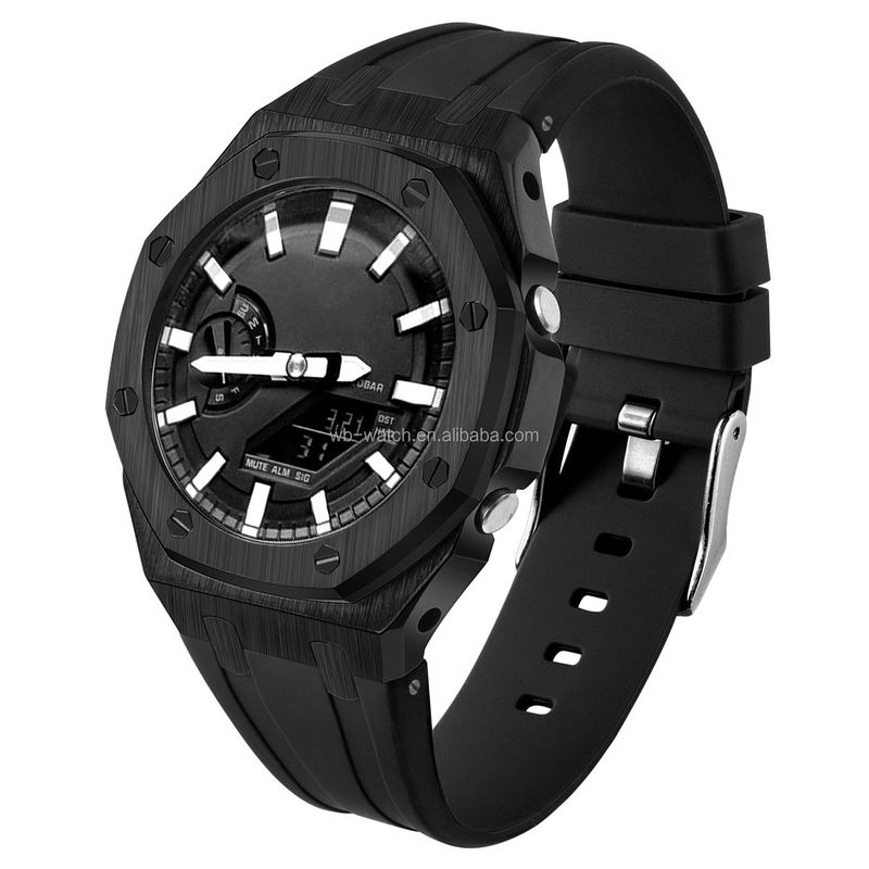 Casio Watch Modified Case Luxury Value Ga2100 Oem Silicone Band Metal Modification Mod Kit